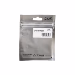 Link Accessori LKCHDMI202 câble HDMI 2 m HDMI Type A (Standard) Noir