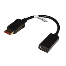 LINK LKADAT200 câble vidéo et adaptateur DisplayPort HDMI Noir