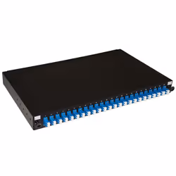 LINK LK24LCSB, Rack de 19 pouces, Noir, Métal, 1U, 250 mm, 3,4 kg
