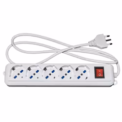 emmegi LKMP05L, 1,5 m, Intérieure, Type F, Type L, Type L, Droit, Protection contre les surcharges