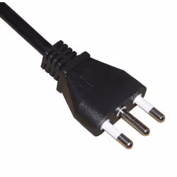 emmegi LKMP05LN multiprise 1,5 m 5 sortie(s) CA Intérieure Noir
