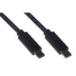 LINK LKCC202, 2 m, USB C, USB C, USB 2.0, Noir