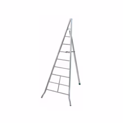 Description générale Échelle double en aluminium conçue pour un usage professionnel intensif, particulièrement adaptée à l'ag ...