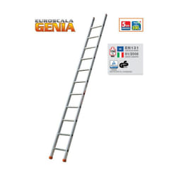 Facal - Echelle simple en aluminium 8 échelons Hauteur 2m50 - Haut. travail 3.55 m Genia - GS250