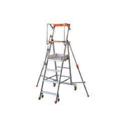 Escabeau roulant 3 marches - Hauteur de plateforme: 0.75m - Hauteur atteignable: 2.75m - CTA-3