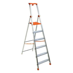 FACAL Piu Su Echelle à marches Aluminium, Orange