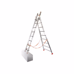 UTILISATIONS - Echelle transformable pour un usage régulier. - Travaux sur façade pour enlever de la végétation, repeindre de ...