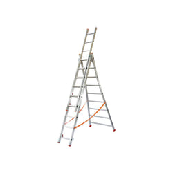Facal - Echelle transformable 3x10 barreaux - Longueur déployée 6,22m - Sol plat ou escalier - ATL290-3