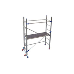 Echafaudage roulant alu - Hauteur de travail maximale de 2.90m - P6