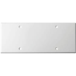 Couvercle pour boîtier combiné encastrable mural 7 postes blanc IP40 Faeg FG10037