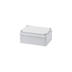 Faeg - Boîte de jonction rectangulaire boîte étanche avec couvercle et vis métalliques 150x110x70mm à parois lisses IP56 FG13505
