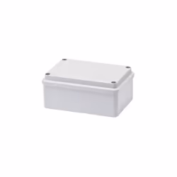 Boîte de dérivation étanche rectangulaire avec couvercle avec vis (GEOMET®) et parois lisses équipés de guides internes pour  ...