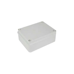 Faeg - Boîte de dérivation rectangulaire avec couvercle avec vis en plastique 158x118x80mm avec parois lisses IP66 FG13555