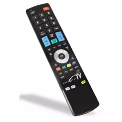 G.B.S. Elettronica UNIVERSAL TV ELEGANT, TV, IR Wireless, Appuyez sur les boutons, Noir