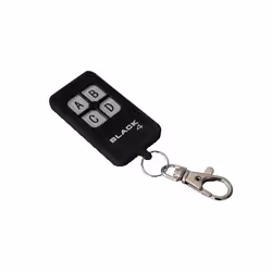 G.B.S. Elettronica BLACK 4, Universel, IR Wireless, Appuyez sur les boutons, Noir