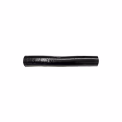 Cheminee Tuyau flexible extensible en aluminium NOIR 50 mm d'environ 0,5 a 1,5 m.