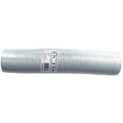 Tuyau flexible extensible en aluminium BLANC 200 mm de 0,5 a 3 m de ventilation
