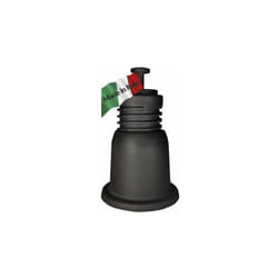 Vecamco - kit 4 support sol 100 reglable noir anti-vibration