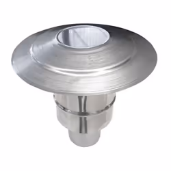 Terminal conduit de cheminee, chapeau chinois/coupe-vent DN 230. Ce chapeau coupe-vent est une extremite de la cheminee qui e ...