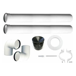 MBM - Kit tuyaux chaudière à condensation dn 80 conduit de fumée plastique pps ce Made in Italy