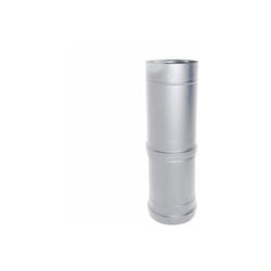 MBM - Tube coaxial de cheminee inox element telescopique d. 80/130 550/940 mm Poele a granules ce Fabrique en Italie