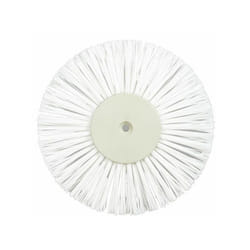 MBM - Brosse avec brosse nylon circulaire Dn 130 mm pour le nettoyage des conduits, poêles, cheminées, chaudières.