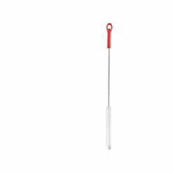 Brosse en nylon D 20 mm avec embout éventail pour le nettoyage de chaudière, brûleur, poêle.Conçu pour nettoyer même les poin ...