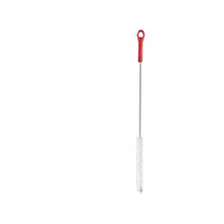 Brosse nylon d 20 mm pointe éventail pour nettoyer chaudière, brûleur, poêle