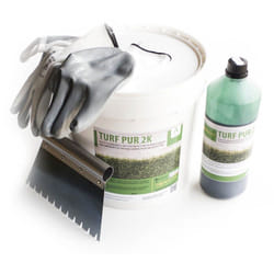 MBM - colle gazon synthétique kit 10 kg gazon artificiel tapis de jardin bicomposant