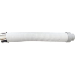 MBM - kit d'aspiration poele a granules tuyau dn 60 / 50 tuyau extensible noir bac 150 conduit de cheminee a granules