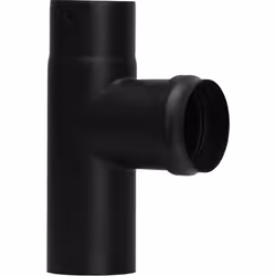 Raccordement chaudiere T 90 fm-f, DN 80 mm, pour poele a pellets ou a bois. Le joint cache offre un excellent aspect esthetiq ...