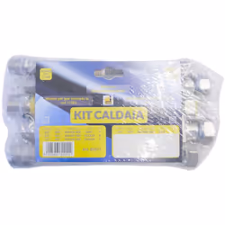Kit tuyaux flexibles extensibles en acier inoxydable pour installation de chaudière 20 40 cm mega promo 200 400 mm gaz 3/4"mf ...