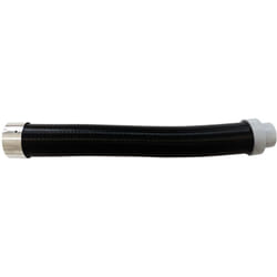 Kit d'aspiration pour poele a pellets DN 50 / 40 noir tuyau flexible extensible 150 cm cheminee a pellets