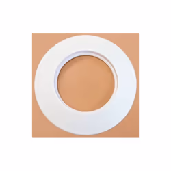 Rosace blanche en silicone DN 80 mm d. externe 140 mm. conduit de cheminee pellets