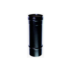 Tube noir Poele a granules emaille 1 mt dn 100 cheminee 600 ce Made in Italy