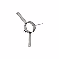 Collier multi-usage conduit de cheminee Dn 250. Le collier multi-usage peut etre utilise comme collier de centrage ou comme c ...
