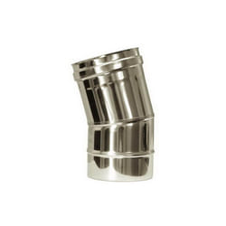 Cheminee courbe 15 conduit de cheminee dn 180 tuyau acier inoxydable 316