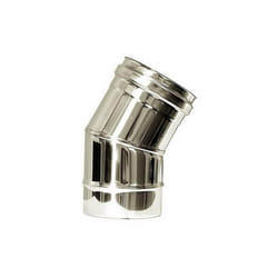 Cheminee courbe 30 conduit de cheminee dn 120 tuyau acier inoxydable 316