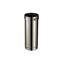 Cheminee Conduit de fumee dn 100 l 0,25 mt l 250 mm Tuyau en acier inoxydable 316