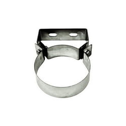 Cheminee Collier mural conduit de cheminee dn 160 tube acier inoxydable 316