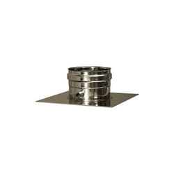 Cheminee Plaque avec drainage ferme conduit de fumee dn 100 tuyau en acier inoxydable 316