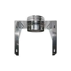 Cheminee Support mural conduit de cheminee dn 200 tuyau en acier inoxydable 316