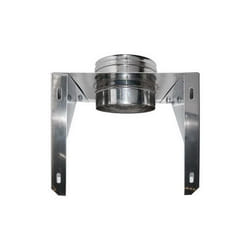 Cheminee Support mural conduit de cheminee dn 350 tuyau en acier inoxydable 316
