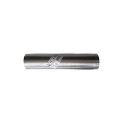 Tuyau de flexible extensible en aluminium naturel 80 mm de 0,5 a 3 m de ventilation