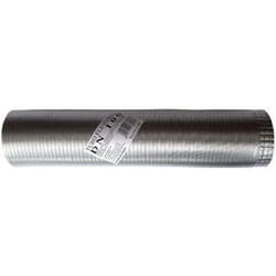 MBM - Tuyau de flexible extensible en aluminium naturel 200 mm de 0,5 a 3 m de ventilation