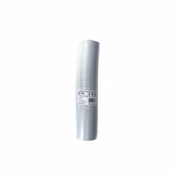 Tuyau de cheminée flexible extensible en aluminium BLANC 60 mm de 1 à 3 m