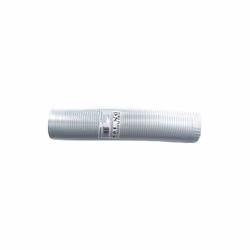 Tuyau de cheminée flexible extensible en aluminium BLANC 150 mm de 1 à 3 m