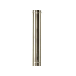 MBM - Cheminee double paroi isole inox dn 130/180 l 1 mt