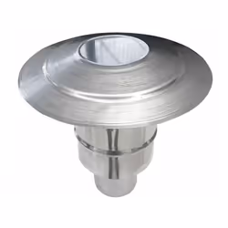 Terminal conduit de cheminee, chapeau chinois/coupe-vent DN 80. Ce chapeau coupe-vent est une extremite de la cheminee qui em ...