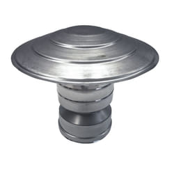 Cheminee double paroi isole terminal chapeau chinois coupe-vent inox dn 180/230